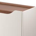 Ver imagem 5 de Buffet 4 Portas 2 Prateleiras Pulse 180 cm - Canella c/ Off White Fosco