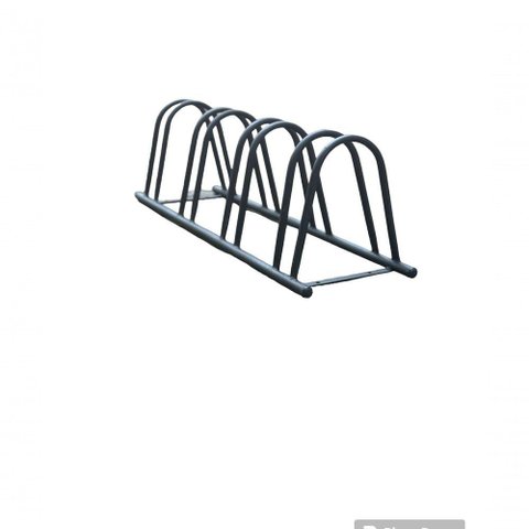 Suporte para Bicicleta de Chão 4 Bikes 27x27x100cm