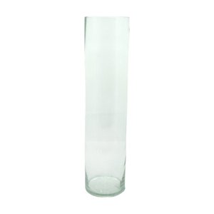 Vaso de Vidro Tubo 49,5x12cm Ideal para Decoração Elegante de Ambientes e Arranjos Florais