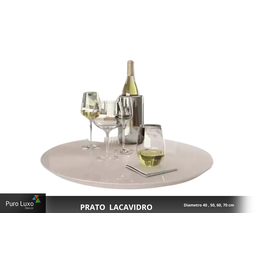 Prato Giratório de Mesa 50 Cm Diâmetro - 1