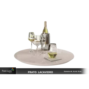 Prato Giratório de Mesa 50 Cm Diâmetro