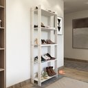 Ver imagem 1 de Sapateira Multiuso para Calçados 5 Andares Organizador Mdp 15mm Branco Branco
