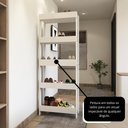 Ver mais imagens de Sapateira Multiuso para Calçados 5 Andares Organizador Mdp 15mm Branco Branco