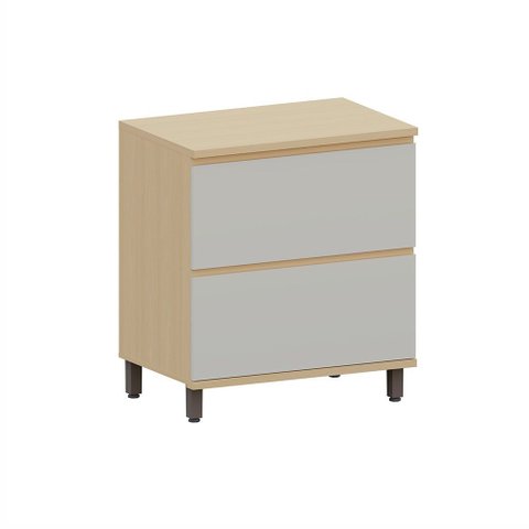 Balcão de Cozinha 100% MDF 1 Porta 1 Gaveta com Tampo 80cm Aura Luciane Móveis