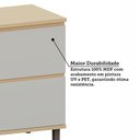 Ver imagem 5 de Balcão de Cozinha 100% MDF 1 Porta 1 Gaveta com Tampo 80cm Aura Luciane Móveis