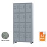 Roupeiro de Aço c/ 12 Portas Pequenas – 1,96×0,93×0,36m – CZ/CZ – AMAPA – 10106 - 3