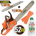 Ver imagem 7 de Motor Serra Moto Serra Motosserra C/ Óleo Stihl Mt520 Mt-520