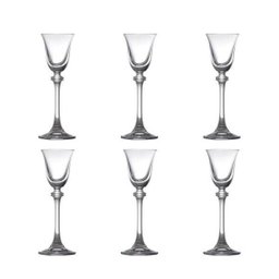 Conjunto 6 Taças para Licor de Vidro com Titânio Alexandra 60ml Rojemac - 2 Conjunto 6 Taças para Licor de Vidro com Titânio Alexandra 60ml Rojemac - 2