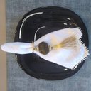 Ver imagem 6 de Jogo 6 Pratos de Sobremesa Vidro Opalino 19cm Lyor Carine Black Pequeno
