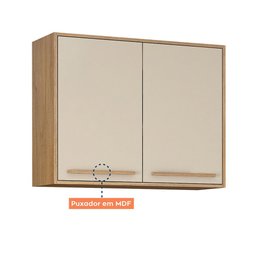 Armário Aéreo 80 cm 2 Portas Salvador - 5