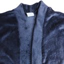 Ver imagem 4 de Roupão Feminino Masculino Inverno Macio Adulto Tam P Azul
