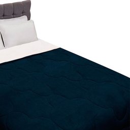 Edredom Tecebem Casal Confort Plus Sherpa 210mx240m Marinho - 4