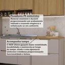 Ver mais imagens de Cozinha Modulada Compacta 5 Peças com Espaço para Micro-onda Cinammon-freijó