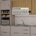 Ver imagem 6 de Cozinha Modulada Compacta 5 Peças com Espaço para Micro-onda Cinammon-freijó