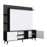 Home Para Tvs De 50 Polegadas Com 2 Portas De Bater e 6 Prateleiras 2040 - Quiditá - Branco / - 2
