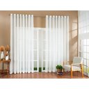 Ver imagem 1 de Cortina Luxo Gaze de Linho sem Forro 6,00x2,60 Marfim