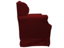 Ver imagem 3 de Poltrona Cadeira De Amamentação Com Balanço Manu Suede Marsala Mz Decor