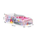 Ver imagem 2 de Cama Carro Menina Infantil Castelo Cachorro com Colchão