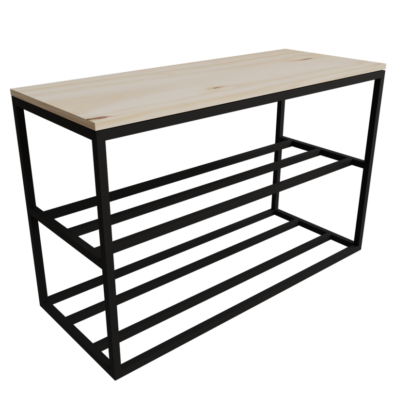 Ver imagem 4 de Banco Sapateira Reforçado Perfeito para Closets 30x80cm