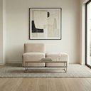 Ver imagem 3 de Sofá a Vácuo Modular Boucle com Módulo Meio e Chaise Espuma Premium para Sala na Caixa 1.54m - Marfi