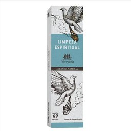 Incenso Natural Nirvana - Limpeza Espiritual - 1