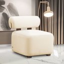 Ver imagem 2 de Poltrona Decorativa para Sala Kit 2 Helora Bouclê E03 - D’Rossi