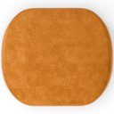 Ver mais imagens de Kit 2 Puffs Decorativos Orgânico para Living Quarto 70cm Doha W01 Couríssimo Whisky - Lyam Decor