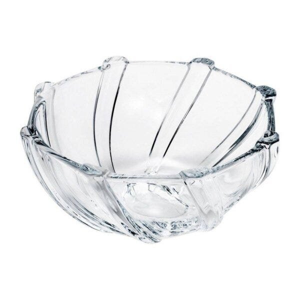 Centro de Mesa de Vidro com Titânio Infinity 28cm Rojemac - 1
