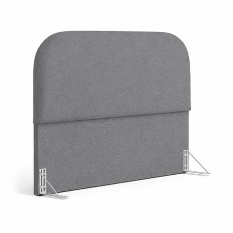 Cabeceira Cama Box Queen 160cm Orgânica Londres Linho Cinza
