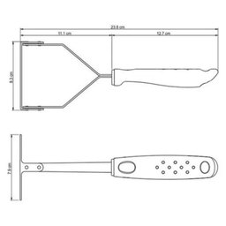 Jogo de Panela Pressão Elétrica Multiuso Inox 6l 220v com Amassador Inox e Concha Tramontina - 9