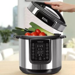Jogo de Panela Pressão Elétrica Multiuso Inox 6l 220v com Amassador Inox e Concha Tramontina - 3