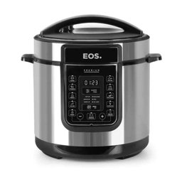 Jogo de Panela Pressão Elétrica Multiuso Inox 6l 220v com Amassador Inox e Concha Tramontina - 6