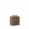Gabinete para Banheiro Modular 601 60cm 100% Mdf Bp Prime Yescasa - 3