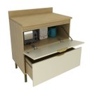 Ver imagem 3 de Balcão de Cozinha 1 Porta e 1 Gaveta com Tampo 80cm Tecnomobili
