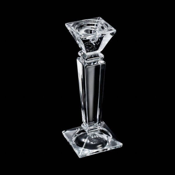 Castiçal de Vidro Empery 20,5cm Rojemac - 3