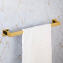 Ver imagem 5 de Kit Acessórios para Banheiro 4 Peças Aço Inox 304 Premium Fino Inox Dourado Brilhante