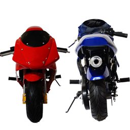 Mini Moto Infantil Gasolina 2 Tempos 49cc Speed Ninja Gp Esportiva Pocket Bike Importway Wvpr-204 Wv - 5