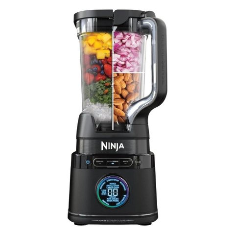 Liquidificador Ninja TB301 Duo Power Blender 1800W 120V Copo 2.1L Tritador Gelo Velocidades Ajustáve