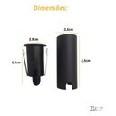 Ver imagem 3 de Balizador Solo Embutir Led 1,5w 2700k Antiofuscante Inox/pto - Preto - Preto