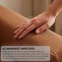 Ver mais imagens de Sofá Cama Retrátil e Reclinável Atenas Tecido Linhão 2,70m