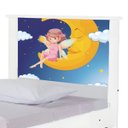 Ver imagem 5 de Bicama Solteiro Tema Fadinha Encantada Adesivada Cama Auxiliar Mdf/mdp