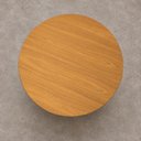 Ver mais imagens de Mesa de Jantar Saarinen Redonda 90cm Tampo Freijó Base Branca