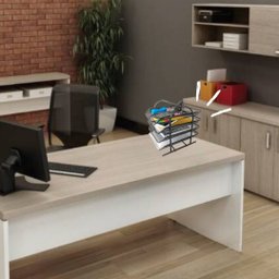 Bandeja Organizadora Quatro Prateleiras de Papel Documentos para Mesa de Escritório - 6