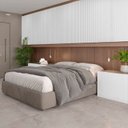 Ver imagem 4 de Painel Ripado Canelado/ondulado Branco 2750 X 445 X 9mm - Caixa com 4 Painéis = 5m2