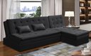 Ver imagem 1 de Sofá Cama King 5 Lugares 2,70m Amélia Suede Várias Cores