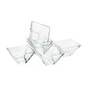 Ver imagem 1 de Jogo 6 Saladeiras de Vidro Torcello 14cm Rojemac