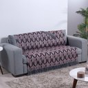Ver imagem 2 de Xale para Sofá com Franja Luxor 1 Peça 2,10m X 1,35m 60% Algodão - 40% Poliéster Tecido Jacquard
