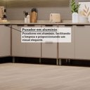 Ver imagem 5 de Cozinha Modulada Completa 7 Peças com Espaço para Forno e Micro-ondas com Tampo Aspen Luciane Móveis