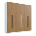 Ver imagem 2 de Guarda-Roupa Modulado 237cm com 6 Portas Cabideiros e Gavetas Integrato
