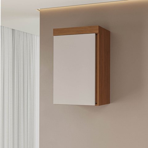 Ponte Modular 1 Porta Arani CabeCasa MadeiraOriginals Marrom/Cinamomo/Off White